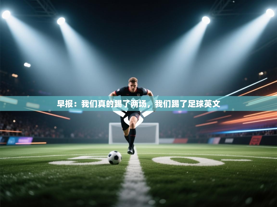 问鼎娱乐平台-早报:我们真的踢了两场,我们踢了足球英文 第1张